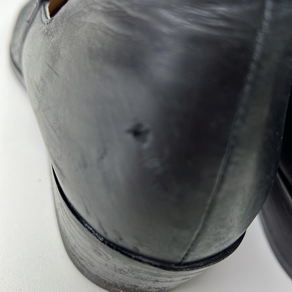 Geox black leather ankle bootie with  sparkle - Picture 5 of 10